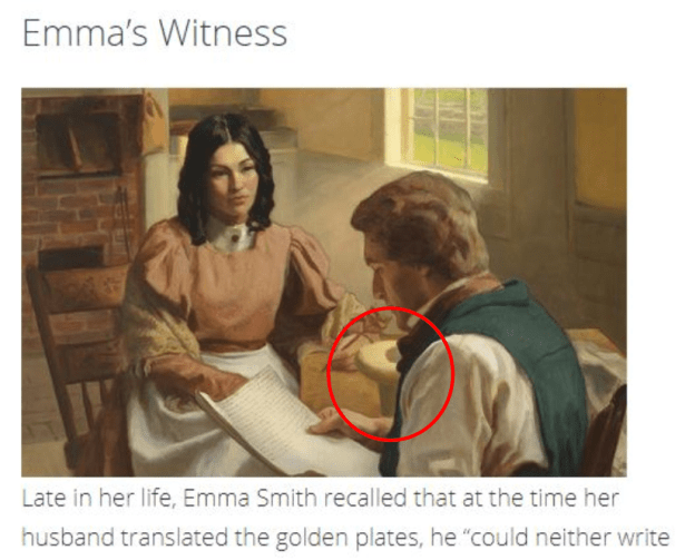 Book of Mormon Translation - Joseph and Emma