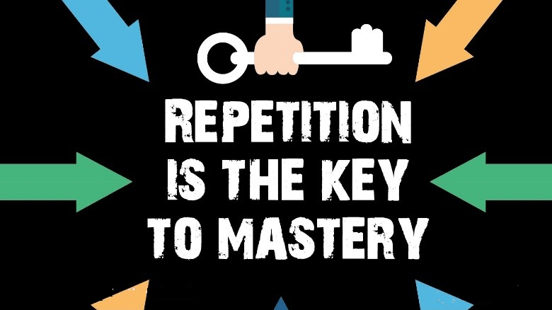 Do you feel repitition is the key to mastery? What are we mastering when we hear the same temple rituals over and over?