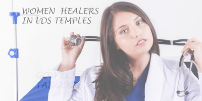 In the 1800s, women anointed with oil, and laid hands on the sick to heal. (They didn’t use a stethoscope.)