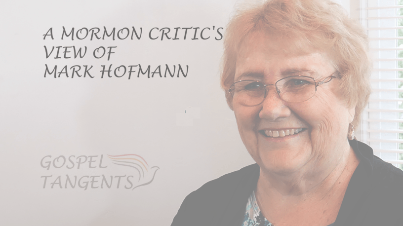 Sandra Tanner discusses her involvment with Mark Hofmann. Her husband Jerald was the first to call the Salamander Letter as a forgery.