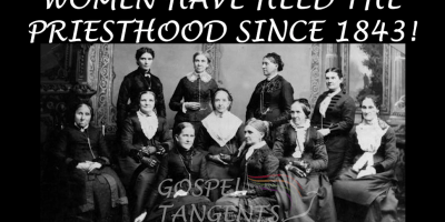 Dr. Michael Quinn says women receive priesthood through temple endowment.