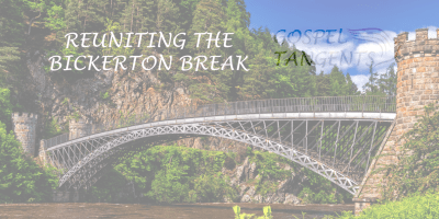 I'm impressed that William Bickerton swallowed his pride to bridge the chasm in his church.