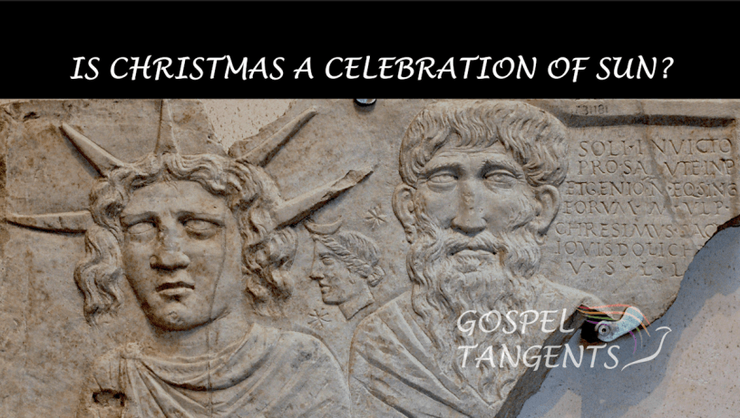 Dr. Jeff Chadwick thinks it is reasonable that Christians re-purposed a pagan holiday for Christmas.