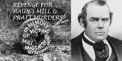 Barbara Jones Brown says the Pratt murder and Haun's Mill Massacre played virtually no role in Mountain Meadows Massacre.