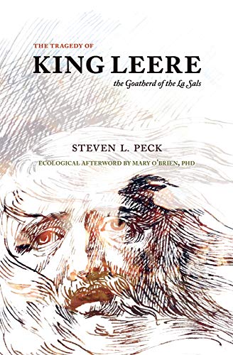 illustrated book cover for Steven L. Peck's The Tragedy of King Leere
