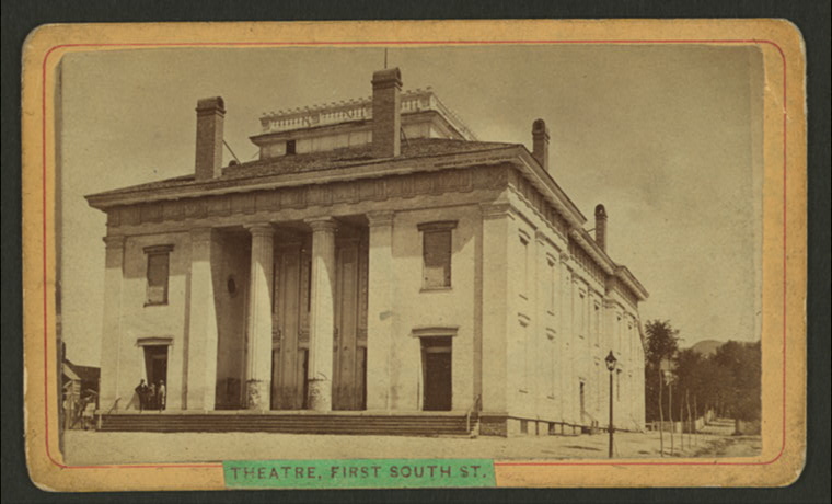 Photograph of the Salt Lake Theater
