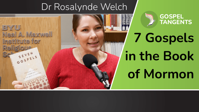 Dr Rosalynde Welch talks about her latest book with Dr Adam Miller on the 7 Gospels of the Book of Mormon.