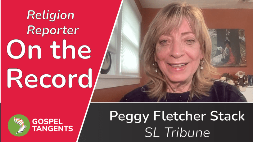 Peggy Fletcher Stack reflects on her 34 year career at the Salt Lake Tribune and organizing Sunstone Symposium in 1979.