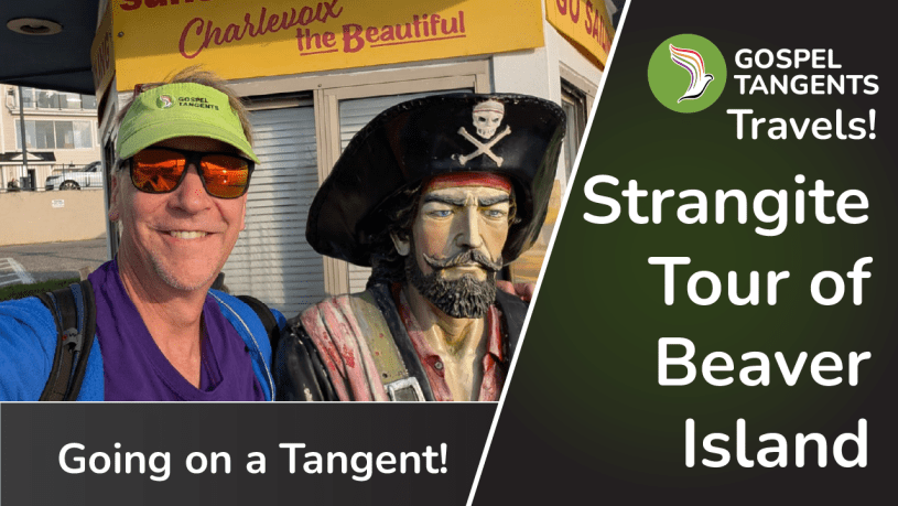 It was fun to tour Beaver Island and learn more about King James Strang.