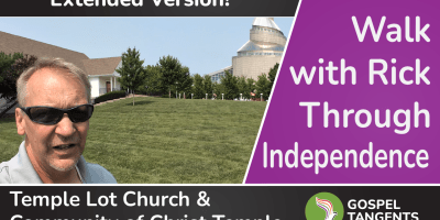 Rick gives a JWHA preview as he walks through Independence, Missouri and visits the Temple Lot and Harry Truman's visitors center.