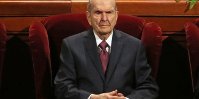 President Russell M. Nelson, leader of The Church of Jesus Christ of Latter-day Saints, who passed away on September 27th. Image accessed from NPR.org