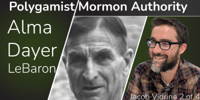 Jacob Vidrine is a member of the Church of the Firstborn, one of several LeBaron groups. He discusses authority claims of the LeBarons dating back to Nauvoo with Benjamin F Johnson who ordained his grandson Alma Dayer LeBaron.