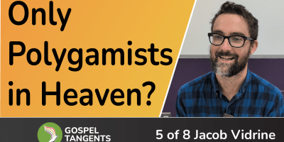 I asked Jacob Vidrine, a member of Church of the Firstborn, if there would only be polygamists in heaven. Jacob is a fundamentalist historian.