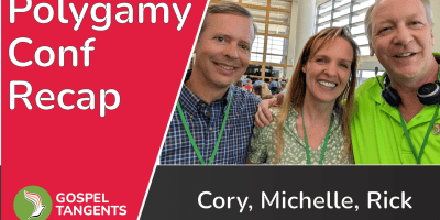 Rick B attended the Journal of Mormon Polygamy Conference sponsored by Utah Valley University this weekend.