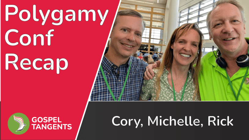 Rick B attended the Journal of Mormon Polygamy Conference sponsored by Utah Valley University this weekend.