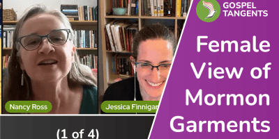 Nancy Ross & Jessica Finnigan discuss their new book called "Mormon Garments."