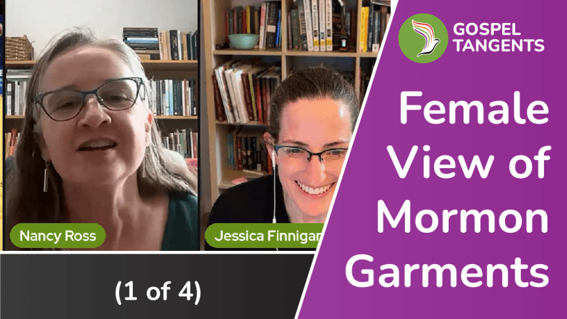 Nancy Ross & Jessica Finnigan discuss their new book called "Mormon Garments."