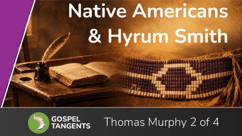 Thomas Murphy discusses connections at Dartmouth between Smith family, Solomon Spalding, Ethan Smith, and Hyrum Smith.